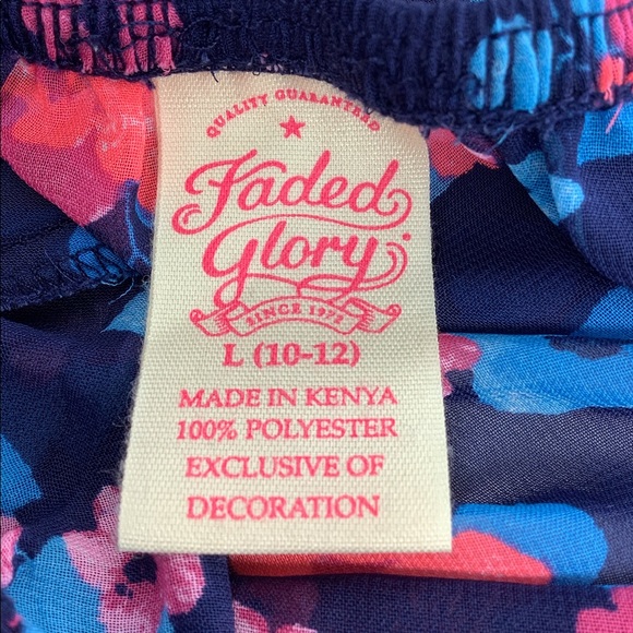 Faded glory cute top with Tank Top - Picture 2 of 3